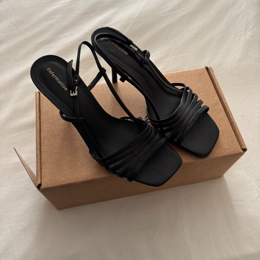 REFORMATION HEELED SANDAL